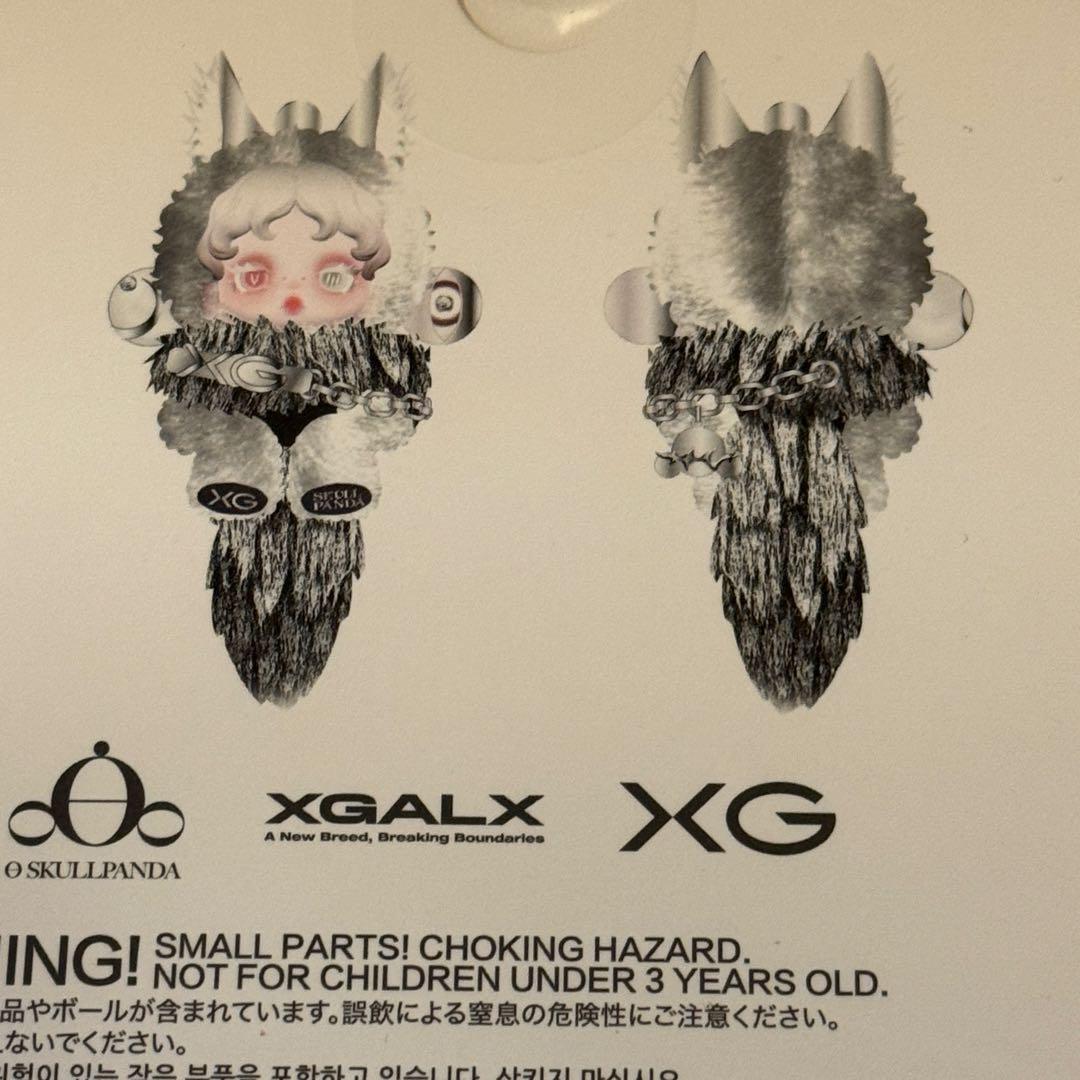 スカルパンダSKULLPANDA XGコラボ　POPMART 新品未開封