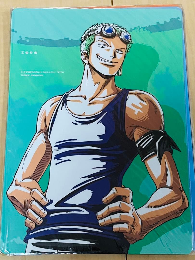 ワンピース 下敷き ルフィ ゾロ ナミ サンジ ロビン ONEPIECE レア