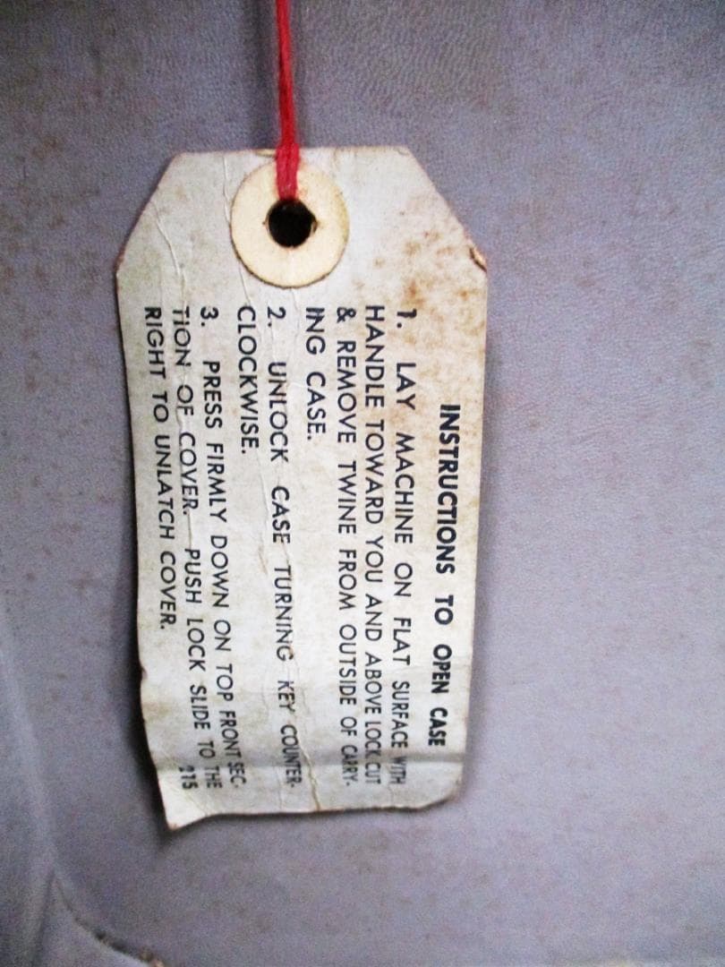 UNDERWOOD タイプライター　ケース入り 動作品