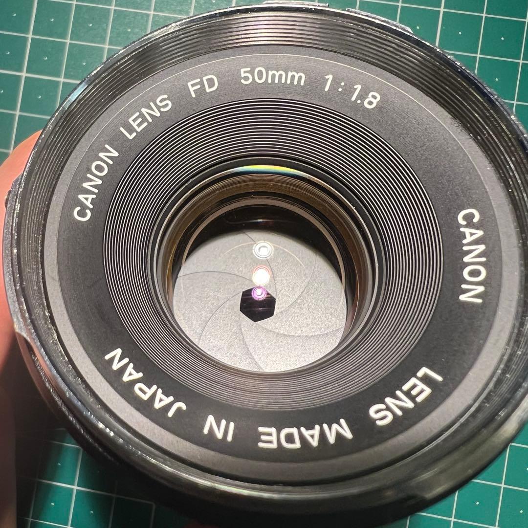 Canon F1 後期 ボディ FD レンズ3本セット フラッシュカプラー付き