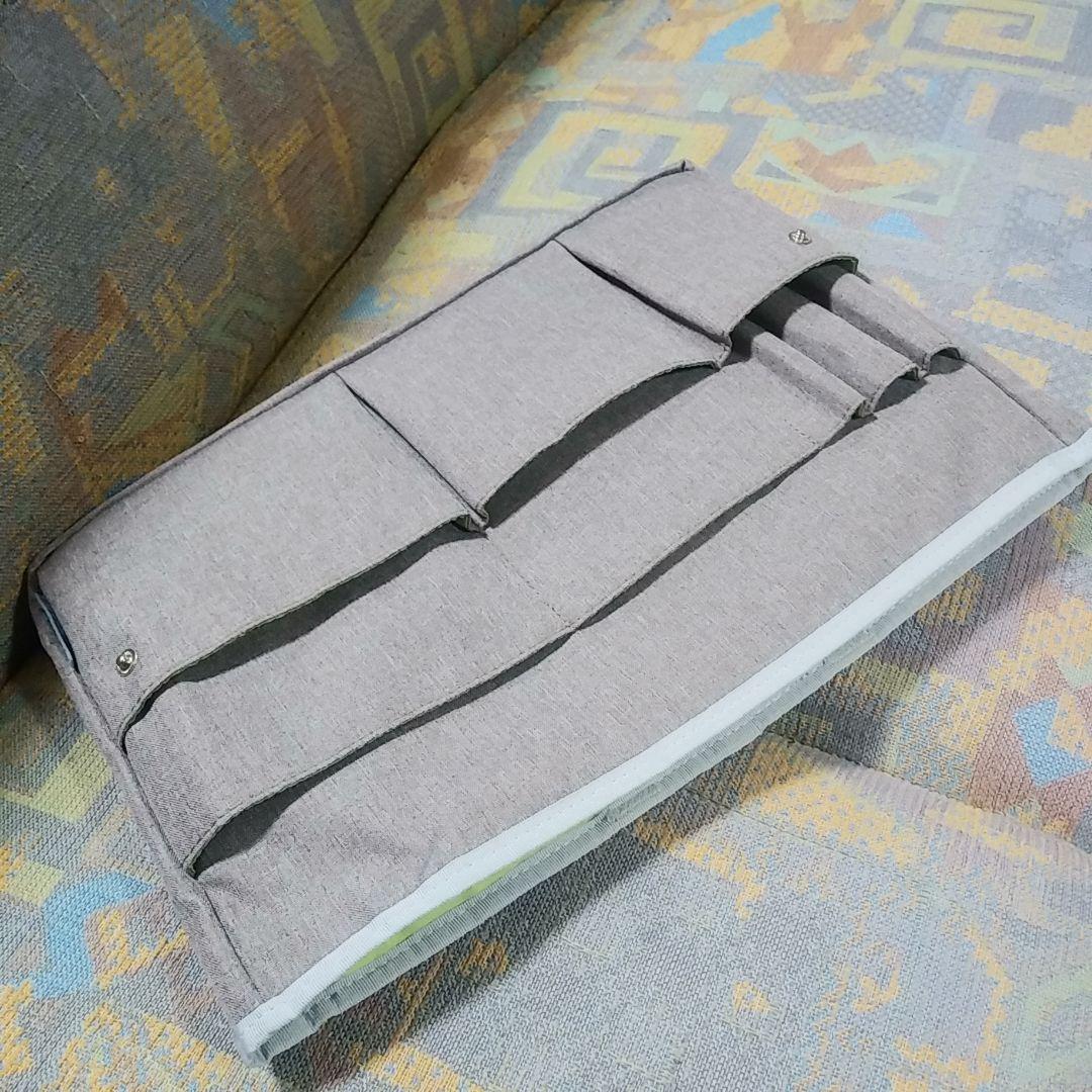 美品 HushTug ビジネスバッグ ネイビー モンゴルレザー