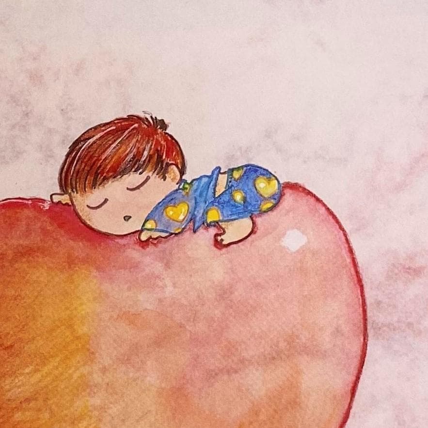 梅澤冨美男、【お父さん】、希少な額装用画集より、新品額装付、状態良好