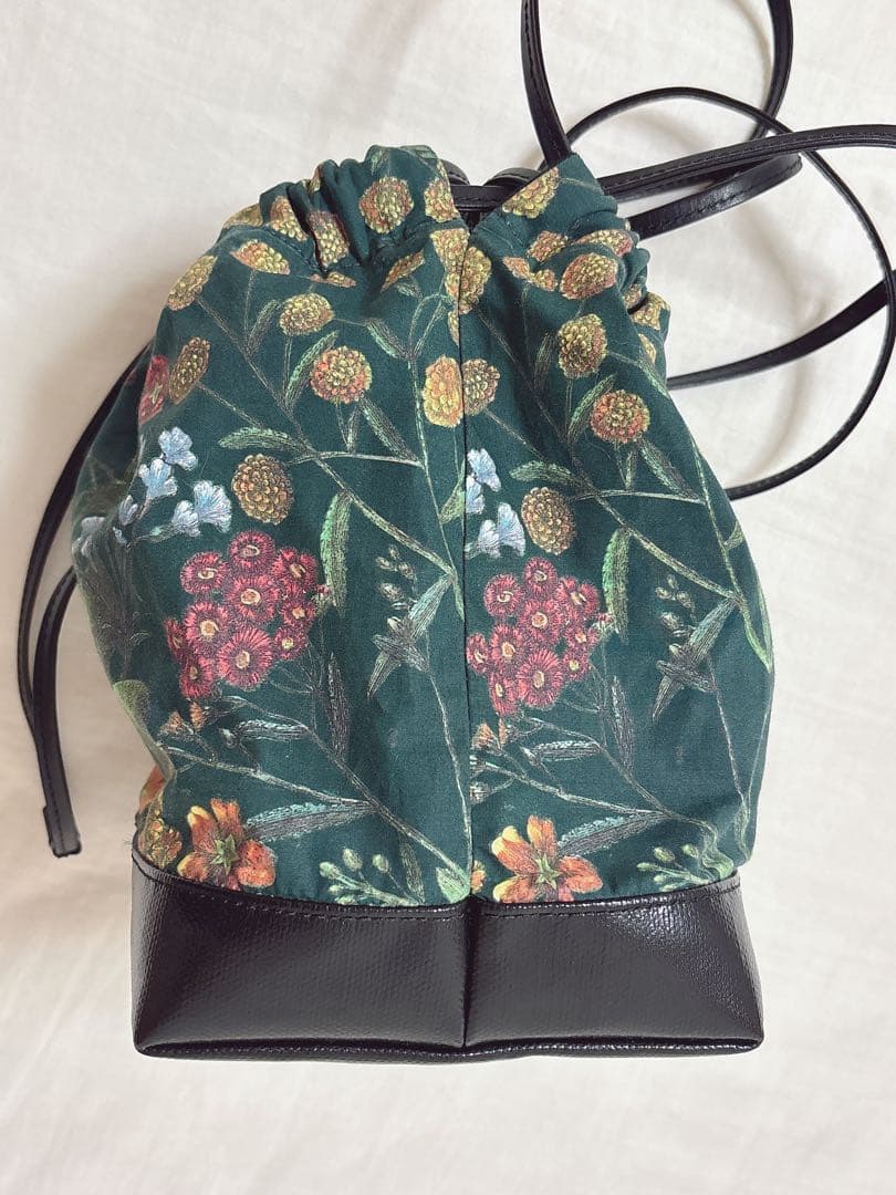 極美品✨完売品CABaNパレルモプリント ドローストリングバッグ