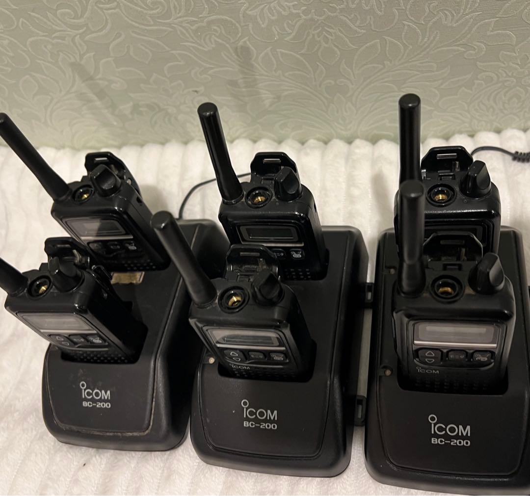 ICOM アイコム IC-4300 4個 BC-200/186 2個　セット