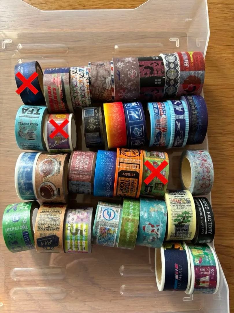 【確認用】Cafe Bon Voyage マスキングテープ