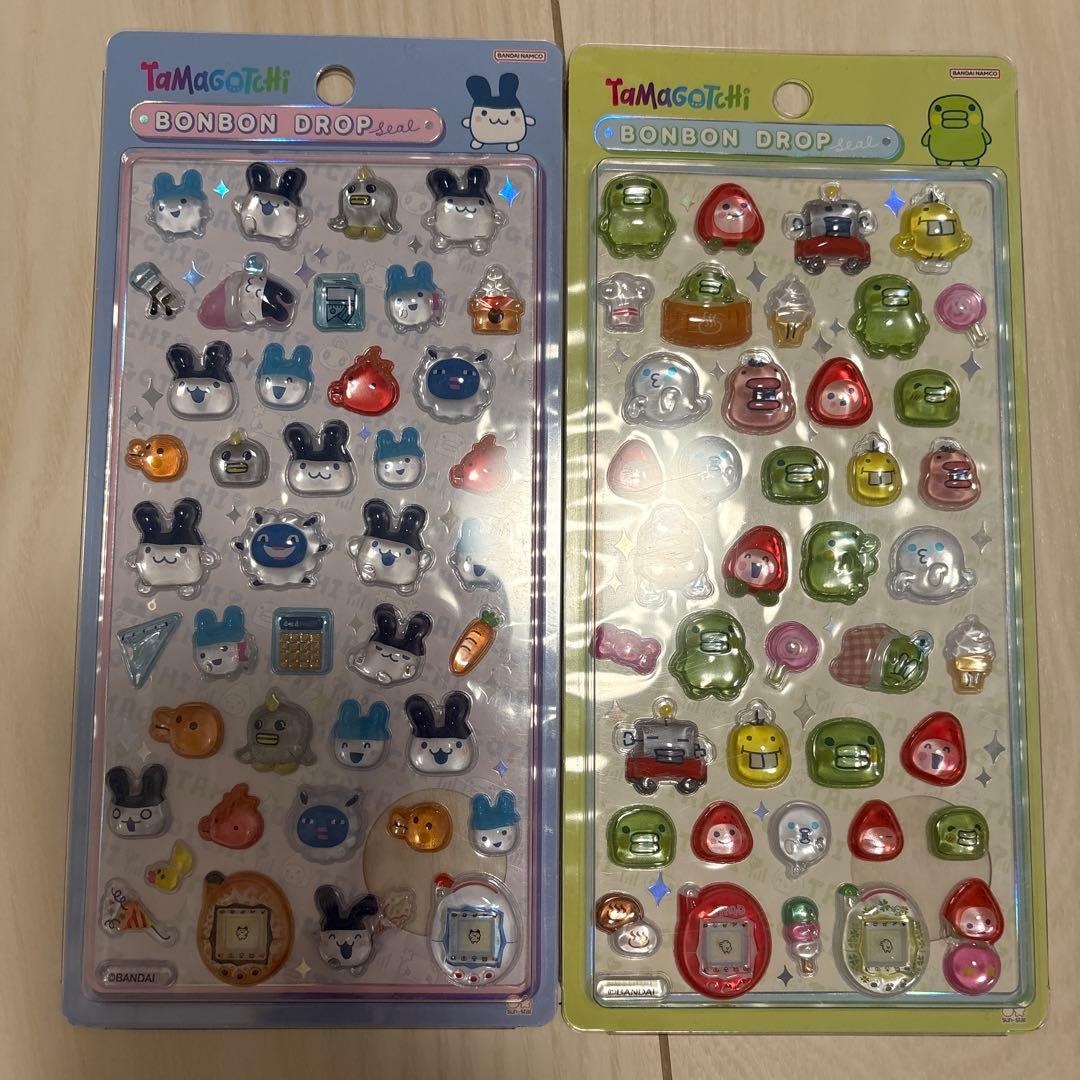 正規品　ボンボンドロップシール　たまごっち　しずくちゃん　サンリオ