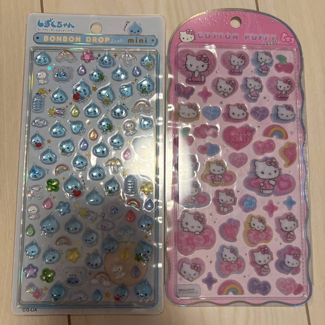 正規品　ボンボンドロップシール　たまごっち　しずくちゃん　サンリオ