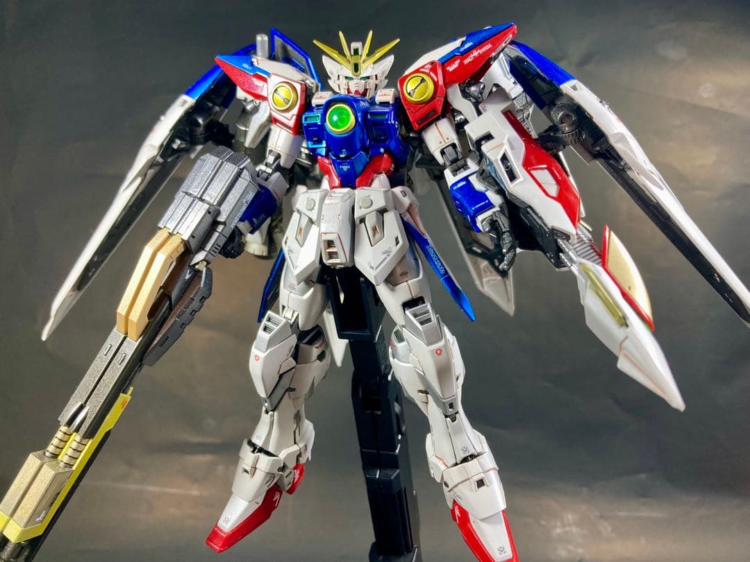 RG ウィングガンダムゼロ 全塗装済み完成品