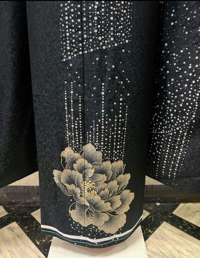 成人式振り袖フルセット＆草履バッグセット　モダンで華やか