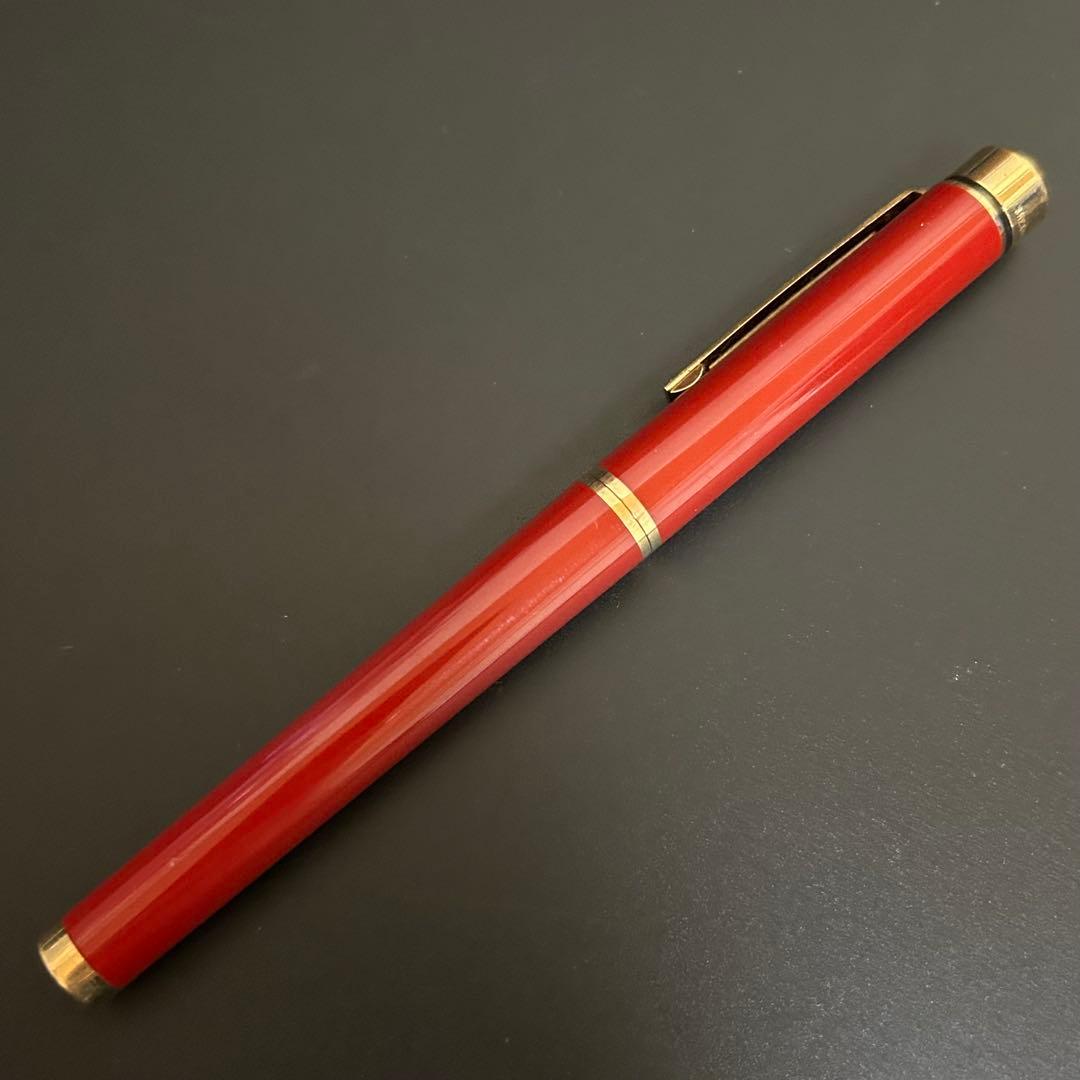シェーファー タルガ 万年筆 レッド 赤 廃盤 廃番 585 14k