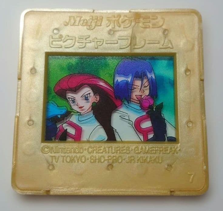 Meiji ポケモン ピクチャーフレーム　ムサシ　コジロウ