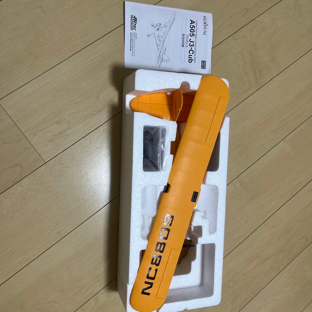 値下！ハイテックKOOTAI A505 J3-Cub プロポレス　ラジコン飛行機