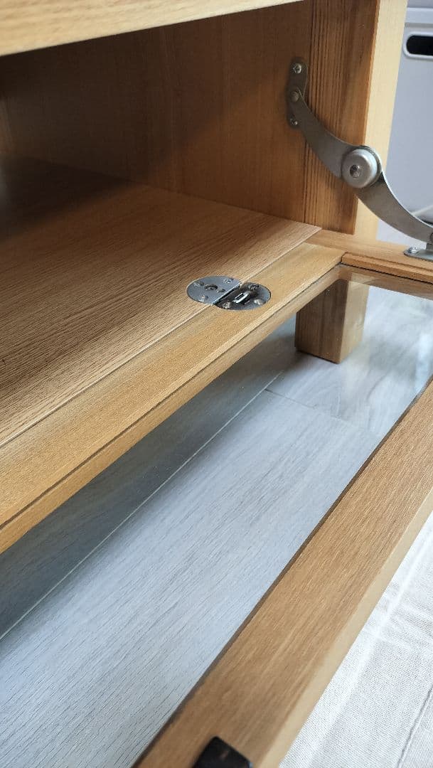 無印良品 テレビボード タモ材 150cm幅