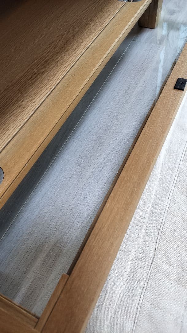 無印良品 テレビボード タモ材 150cm幅