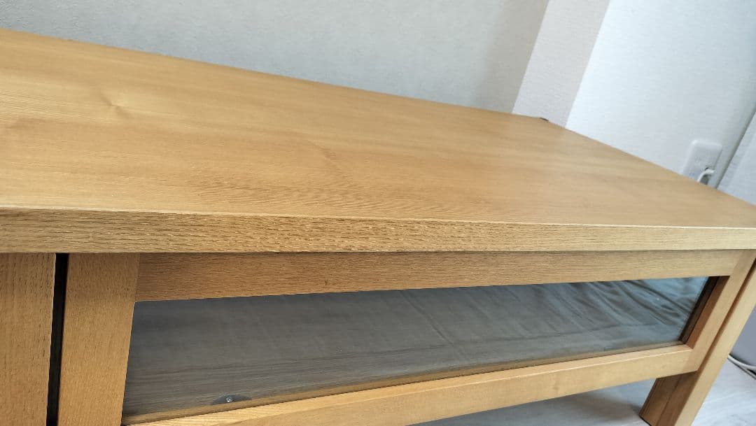 無印良品 テレビボード タモ材 150cm幅