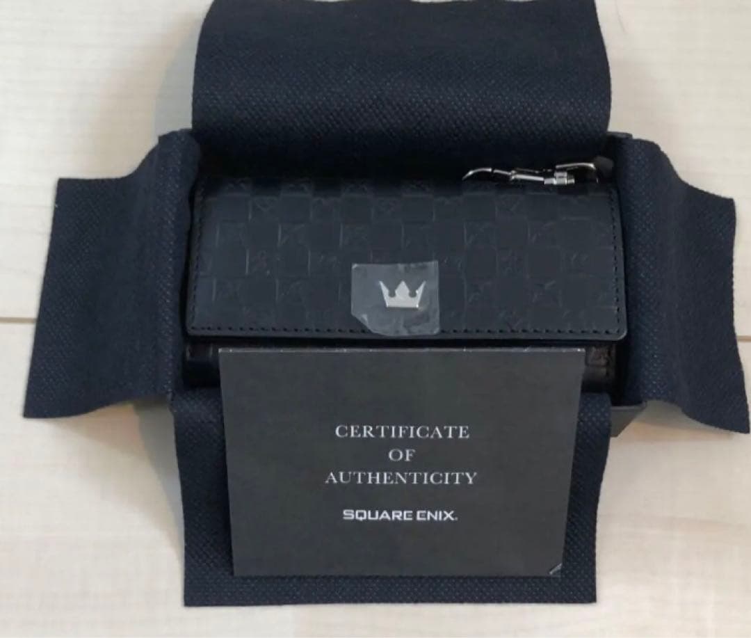 ☆未使用☆ ディズニー キングダムハーツ ☆ キーケース ブラック 日本製