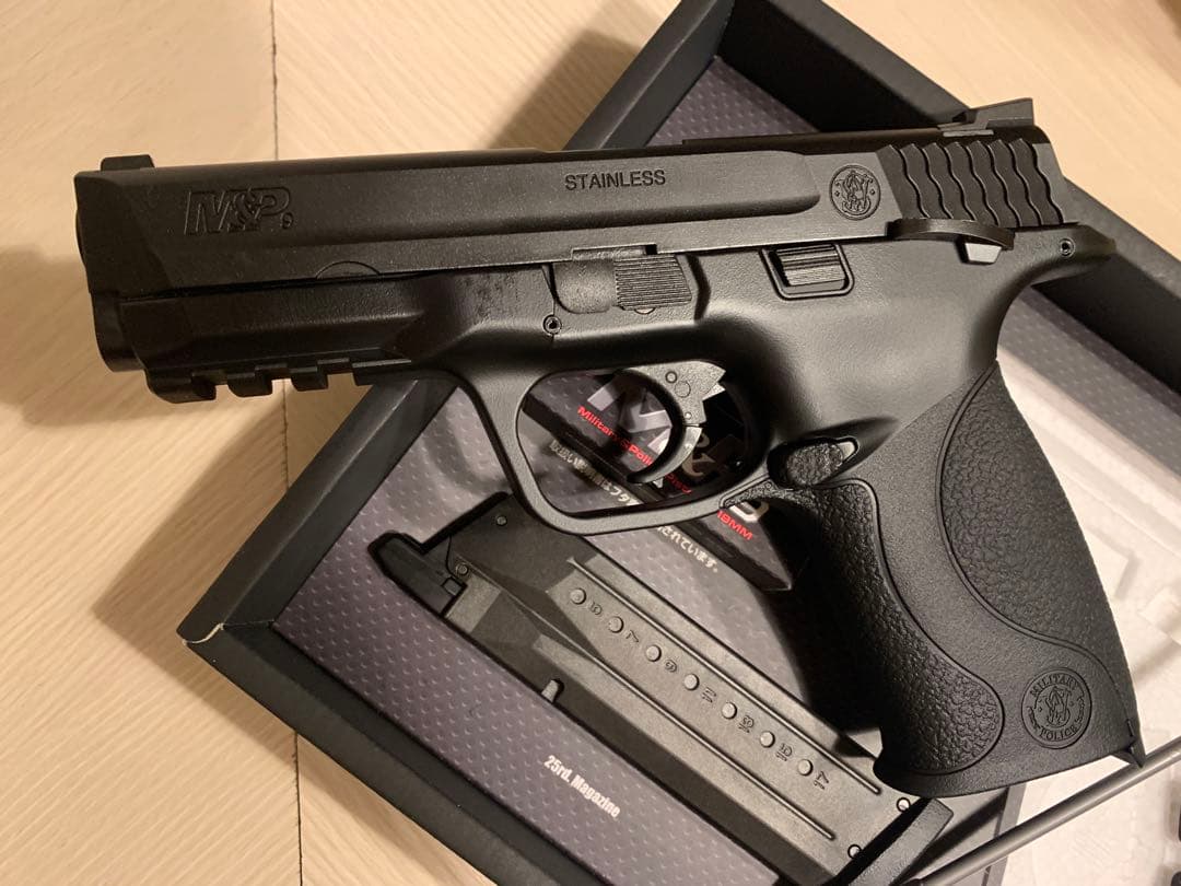 東京マルイ M&P9 ガスガン ブラック　極美品
