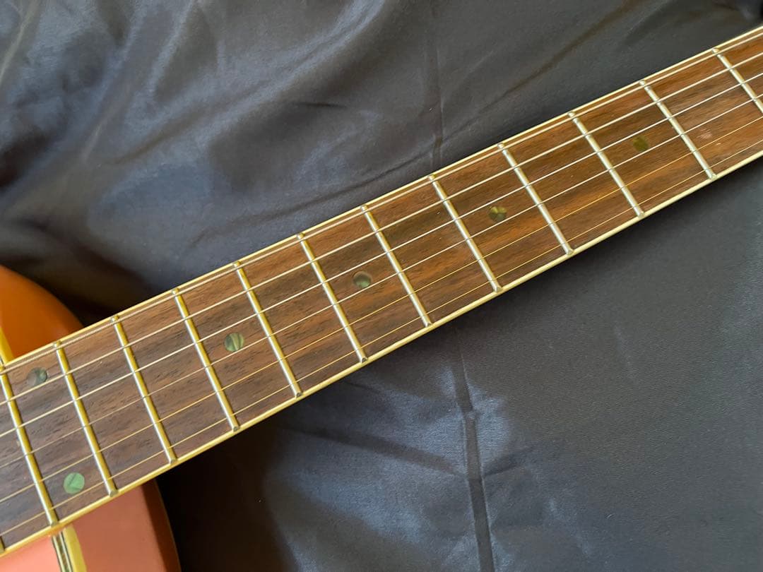 JJ Heart ジェイジェイハートアコースティックギター JJCピンクケース付