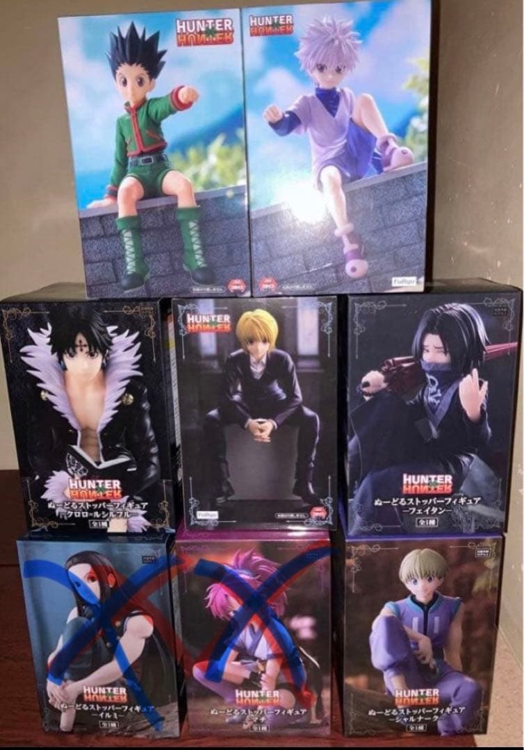 HUNTER×HUNTER ぬーどるストッパー 6種セット