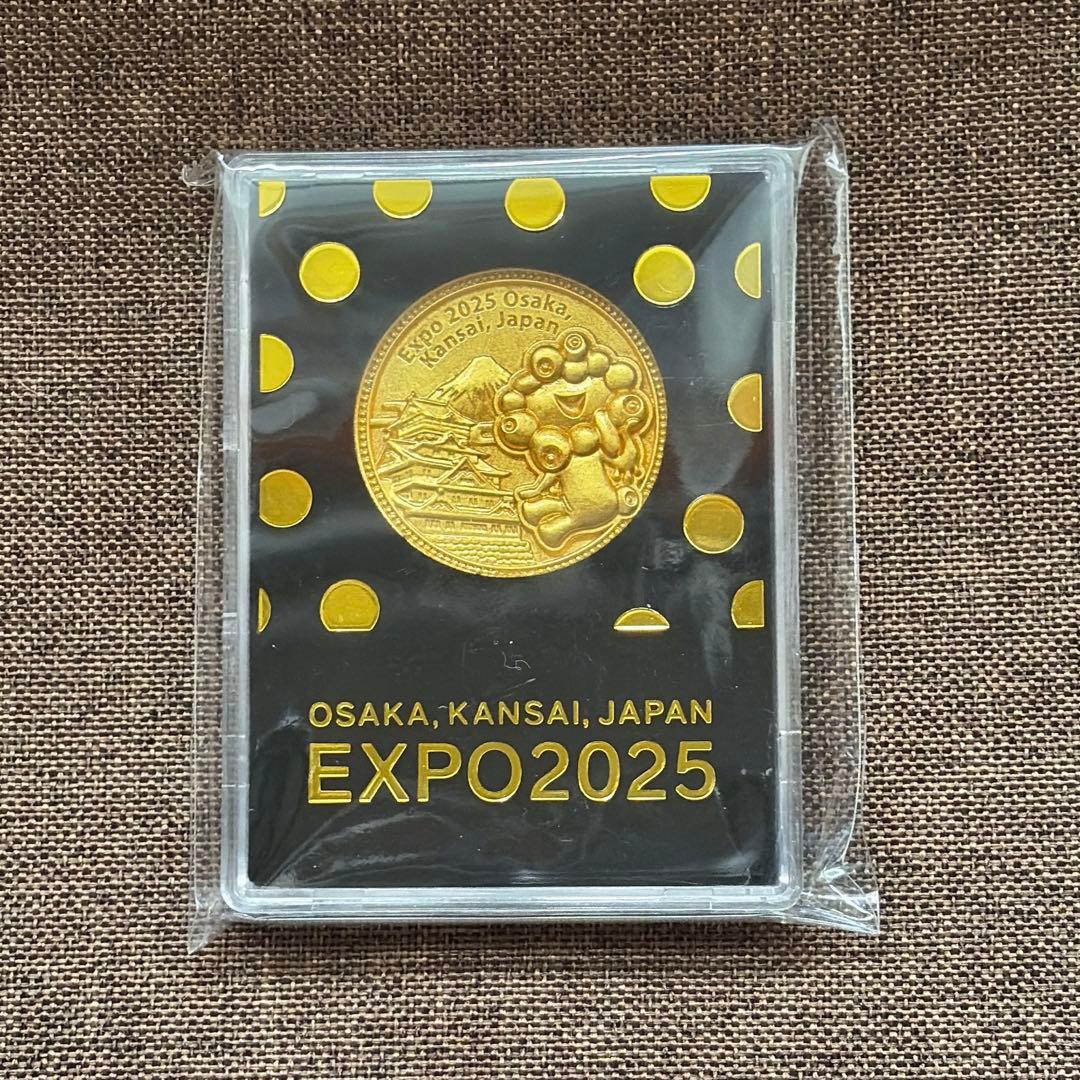 大阪万博　EXPO2025 ミャクミャク 金沢金箔メダル 完売品