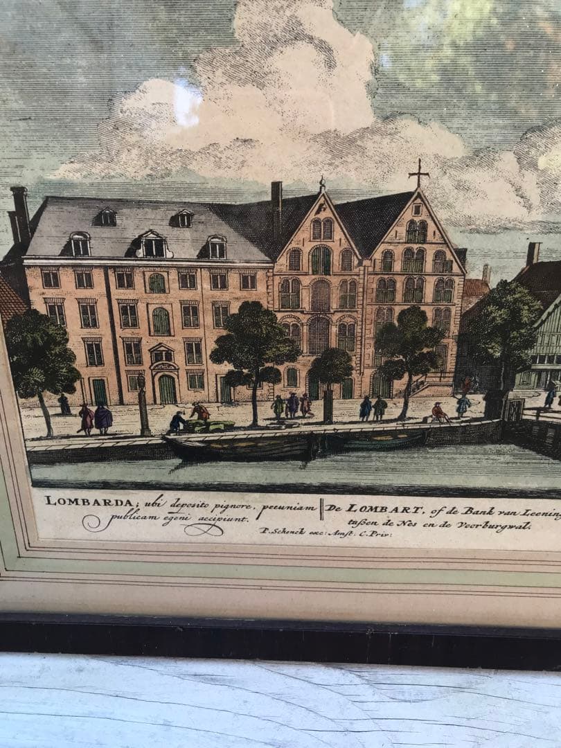 ヴィンテージ洋画 絵画 アンティーク絵画 風景画 洋画 ヨーロッパ現地購入