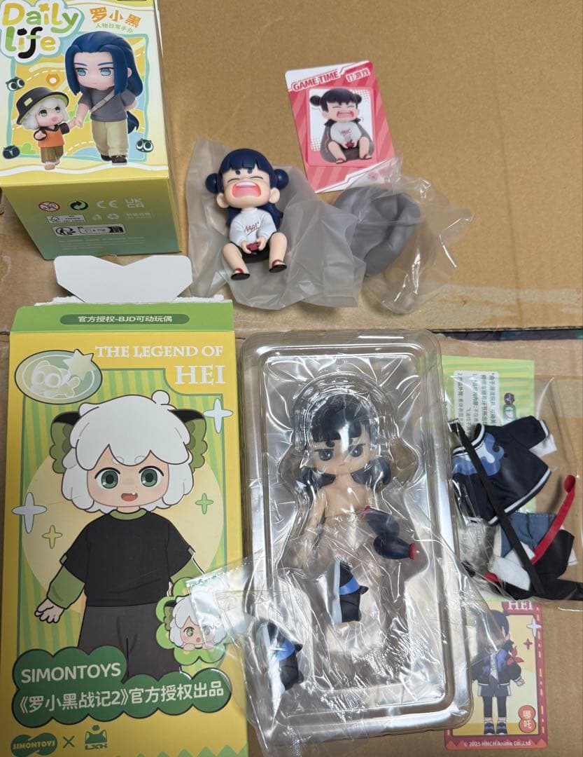 羅小黒戦記 POP MART フィギュア　SIMONTOYS ドール　哪吒