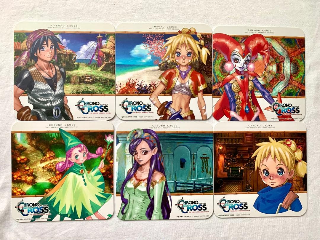 クロノクロス スクエニカフェ コースター