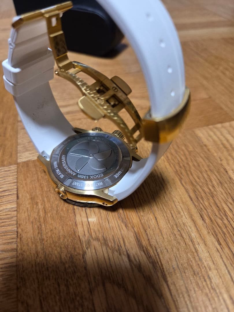 最終値下げエドックス クロノオフショア1 ダイヤモンド　edox