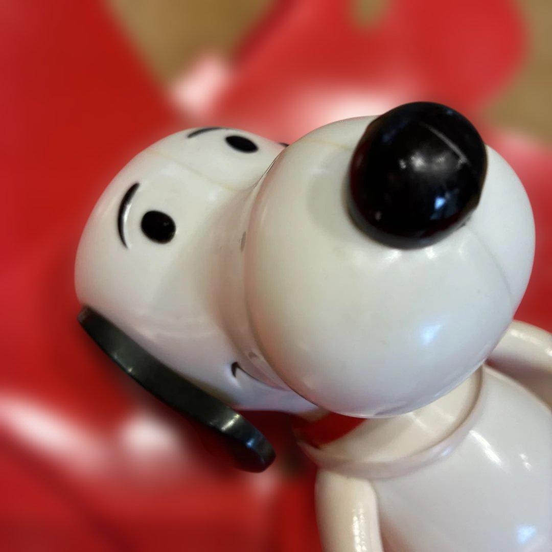 1975年　Detemined スヌーピー ソフビ　ビンテージ