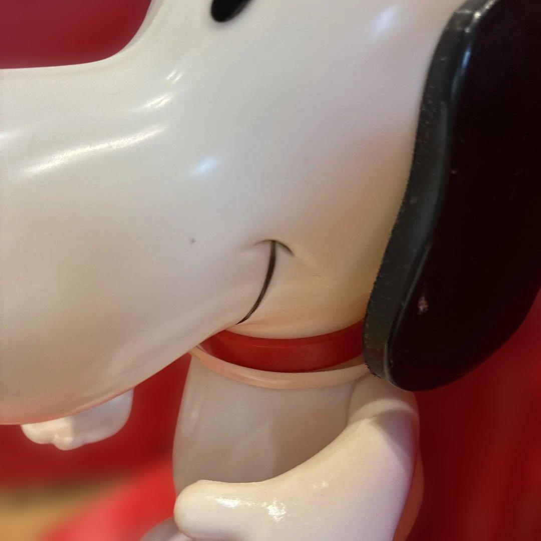 1975年　Detemined スヌーピー ソフビ　ビンテージ