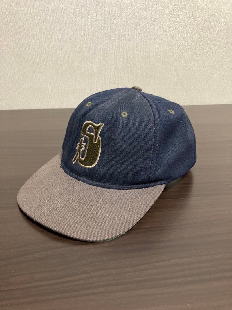 【破損あり】90's Stussy VINTAGE CAPステューシー OLD