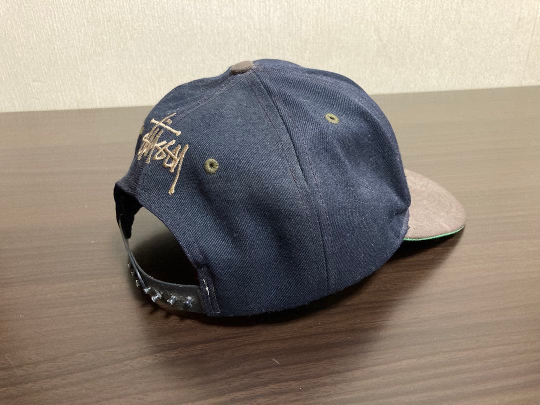 【破損あり】90's Stussy VINTAGE CAPステューシー OLD