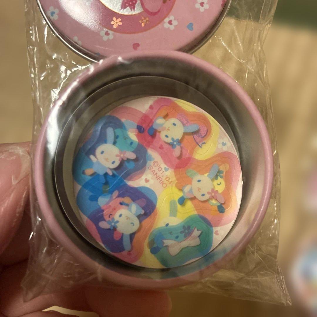 ウサハナ　キティ　プチ缶入りシールセット