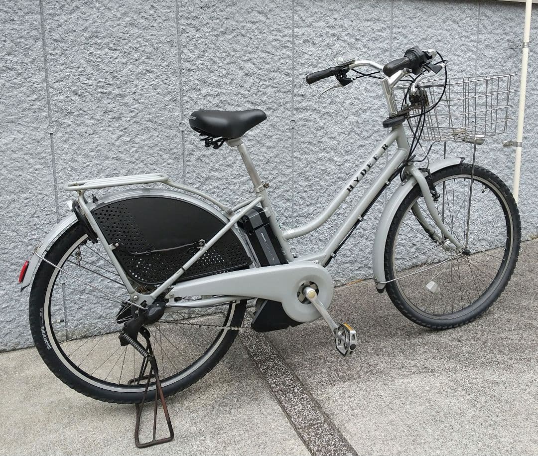 横浜市引取限定 HYDEE B ハイディビー アシスト自転車 バッテリー新品