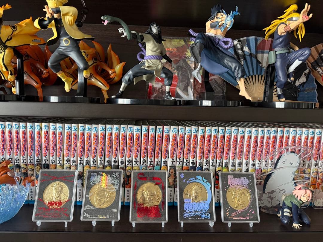 【引退品】NARUTOコレクション漫画・フィギュア・シール・その他