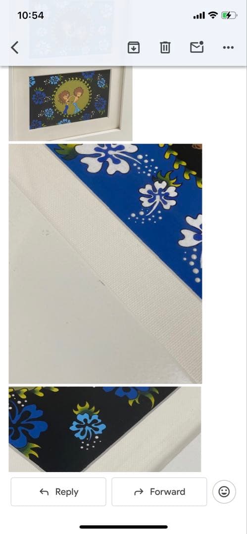 双子画家　岡本優　岡本修　油彩画　三連画　直筆サイン入り　25コ319