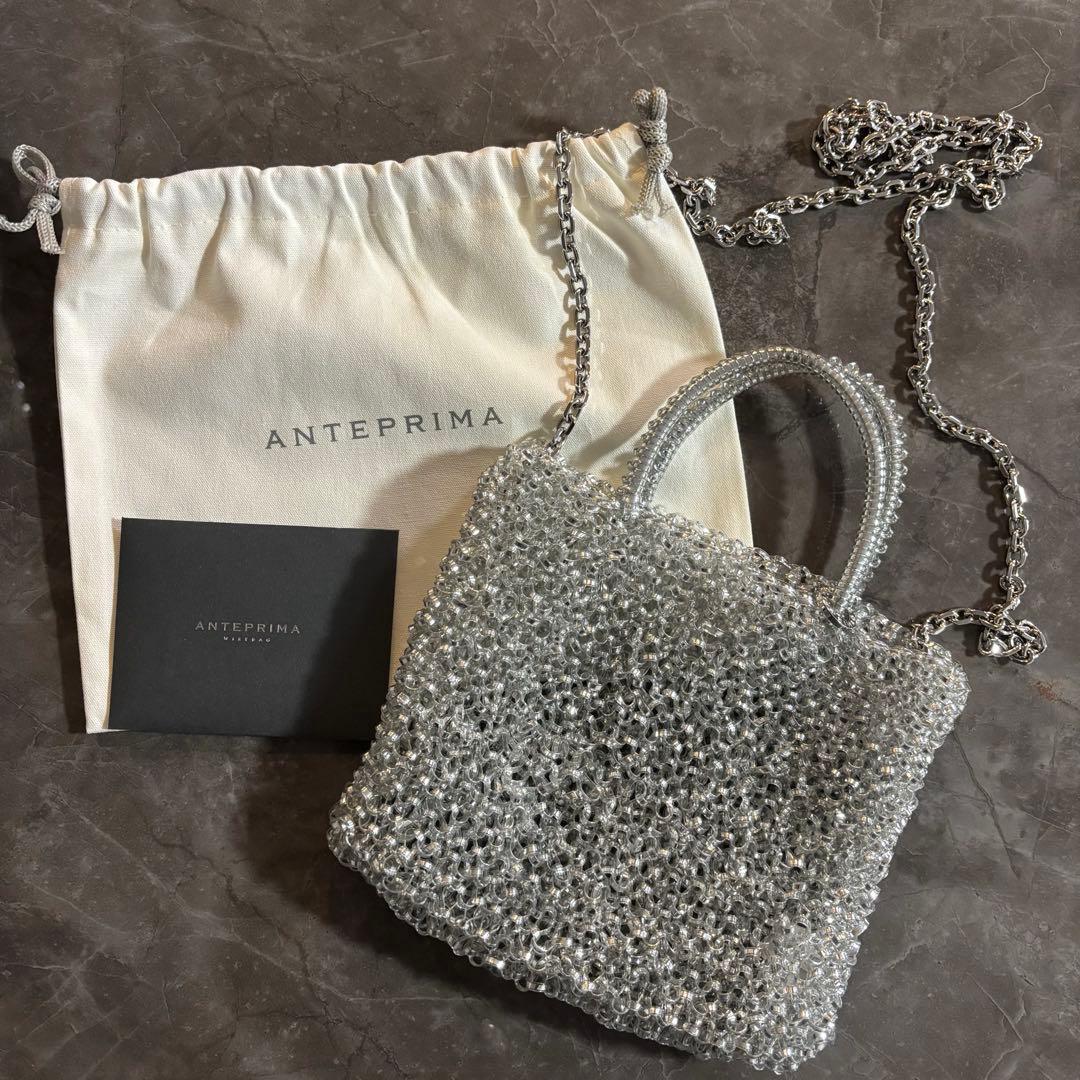 アンテプリマ ワイヤーバッグ スタンダード ミニアトゥーラ シルバー