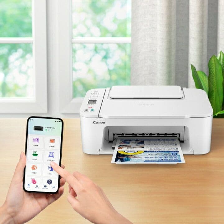 CANON複合機★未使用 TS3730 プリンター本体　スキャナー機能搭載D62