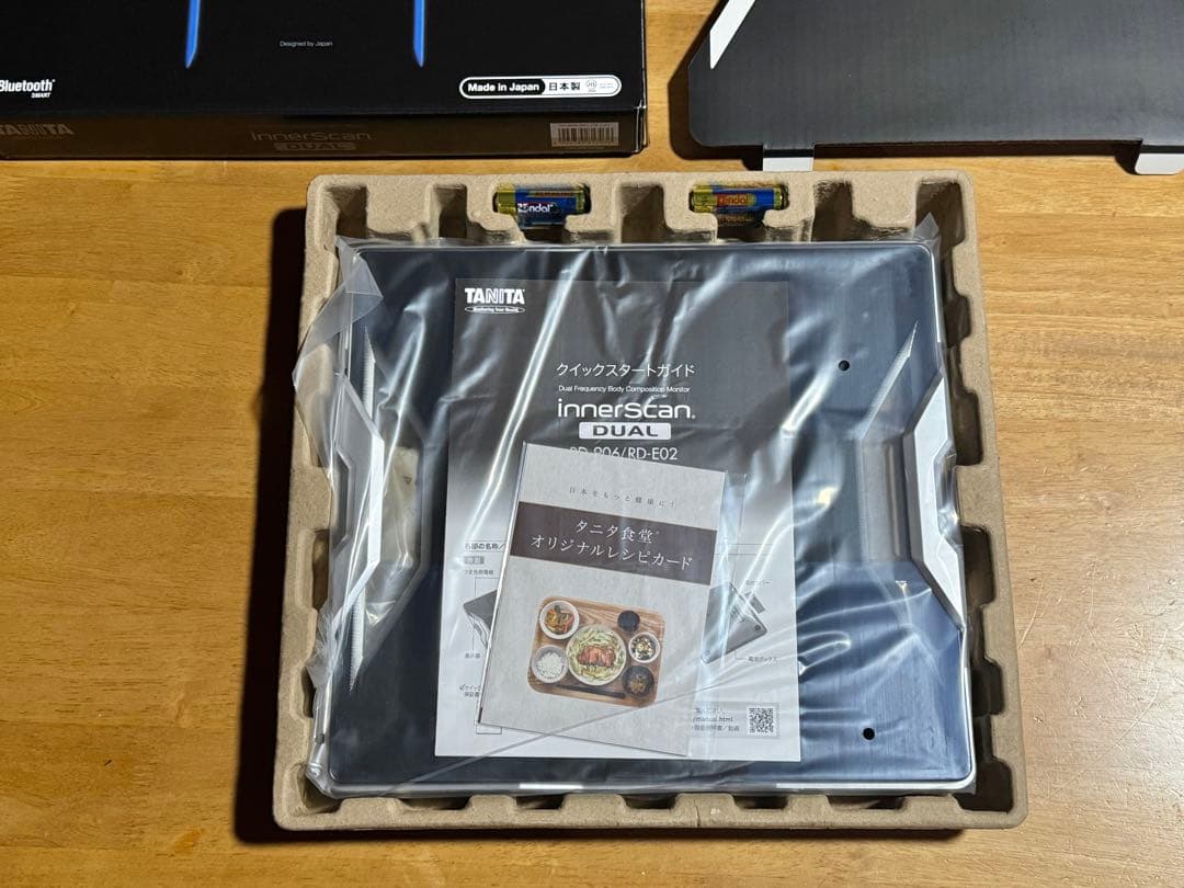 TANITA innerScan DUAL 体組成計　RD-906-BK