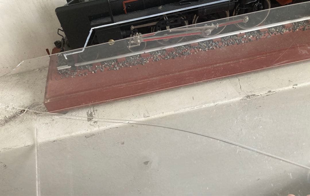 SLやまぐち号C571 CHALLENGE 20000キロ蒸気機関車模型