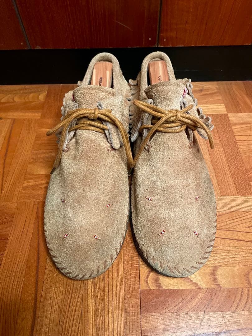 visvim スエードモカシン　(US9)