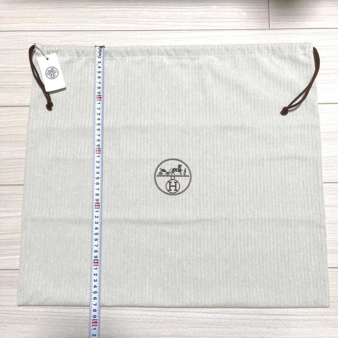✨未使用✨エルメス 保存袋 巾着袋 収納袋 梱包 縦約47.5cm×横約54cm