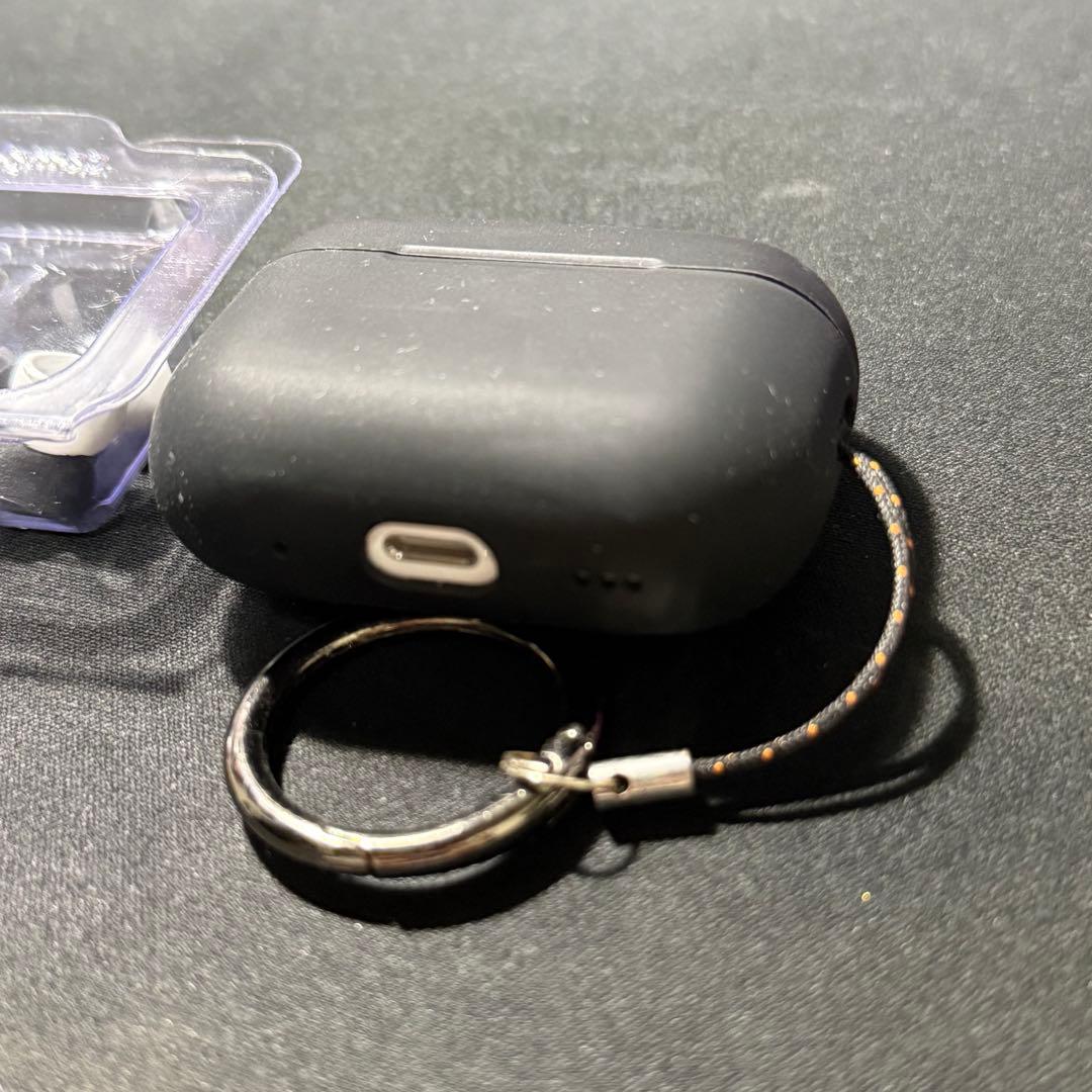 青*様 AirPods Pro 第2世代 Lightning+ ケース キーホル