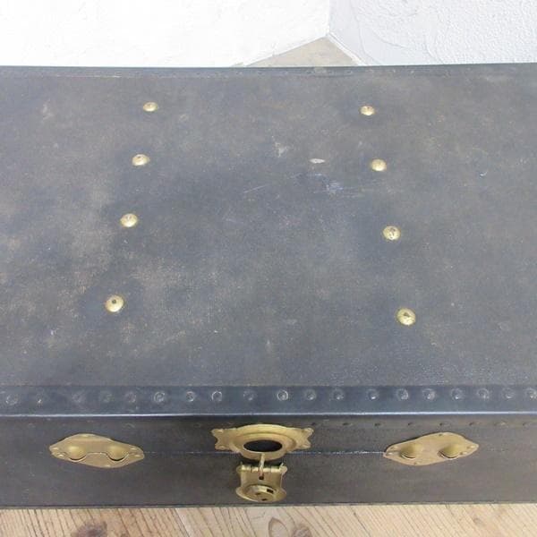 イギリス アンティーク 家具 トランク 収納ボックス 収納 店舗什器 6998c