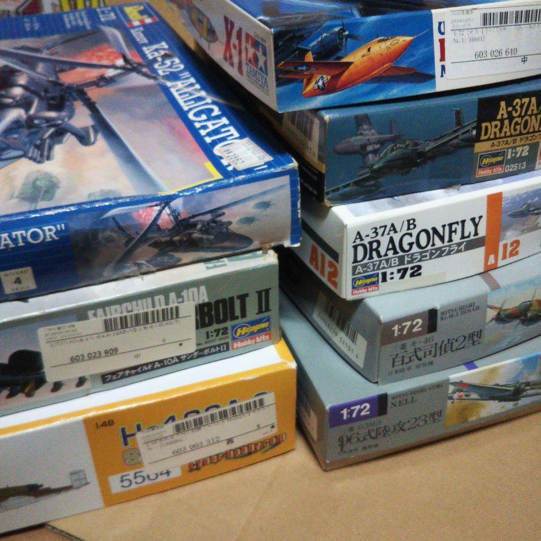 中古品　航空機プラモデル　 Ka-52/ハインケル /サンダーボルトII 他