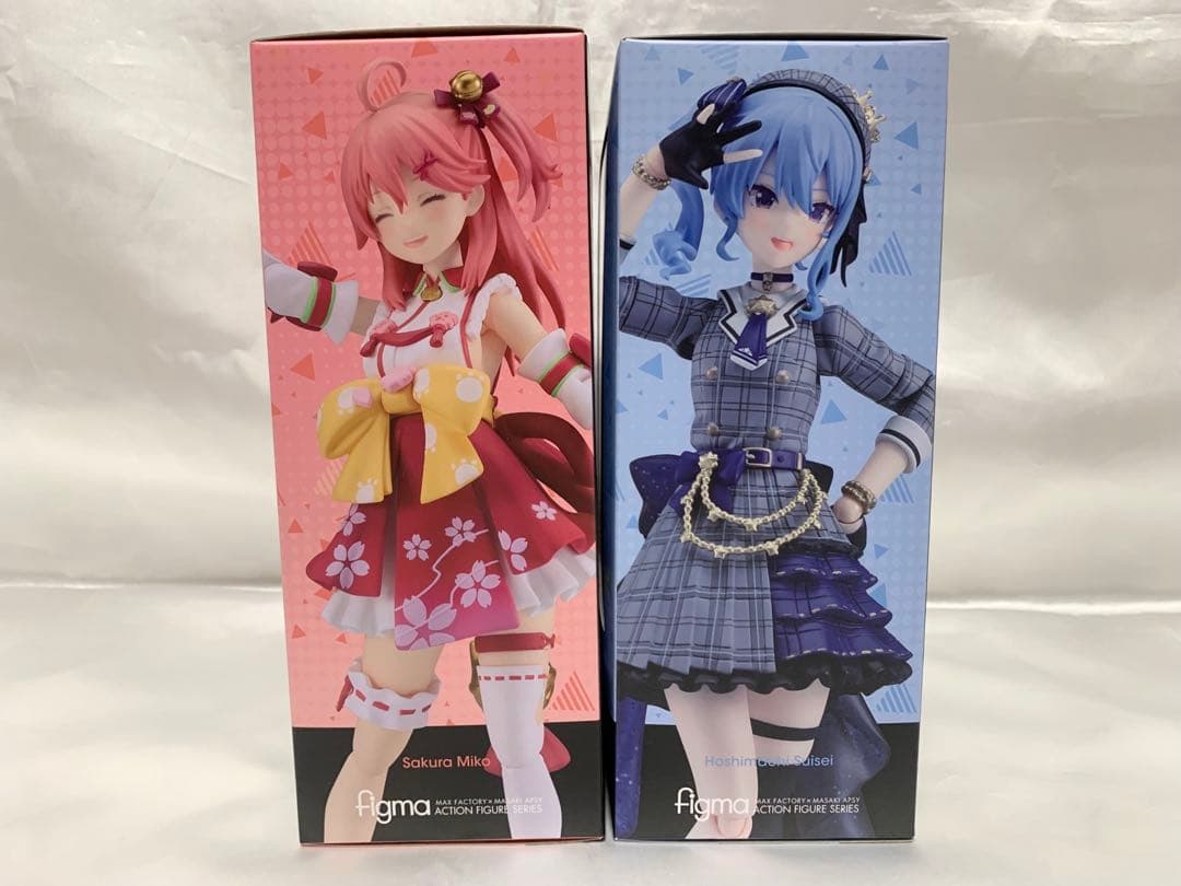 figma ホロライブ さくらみこ 星街すいせい セット 特典付き