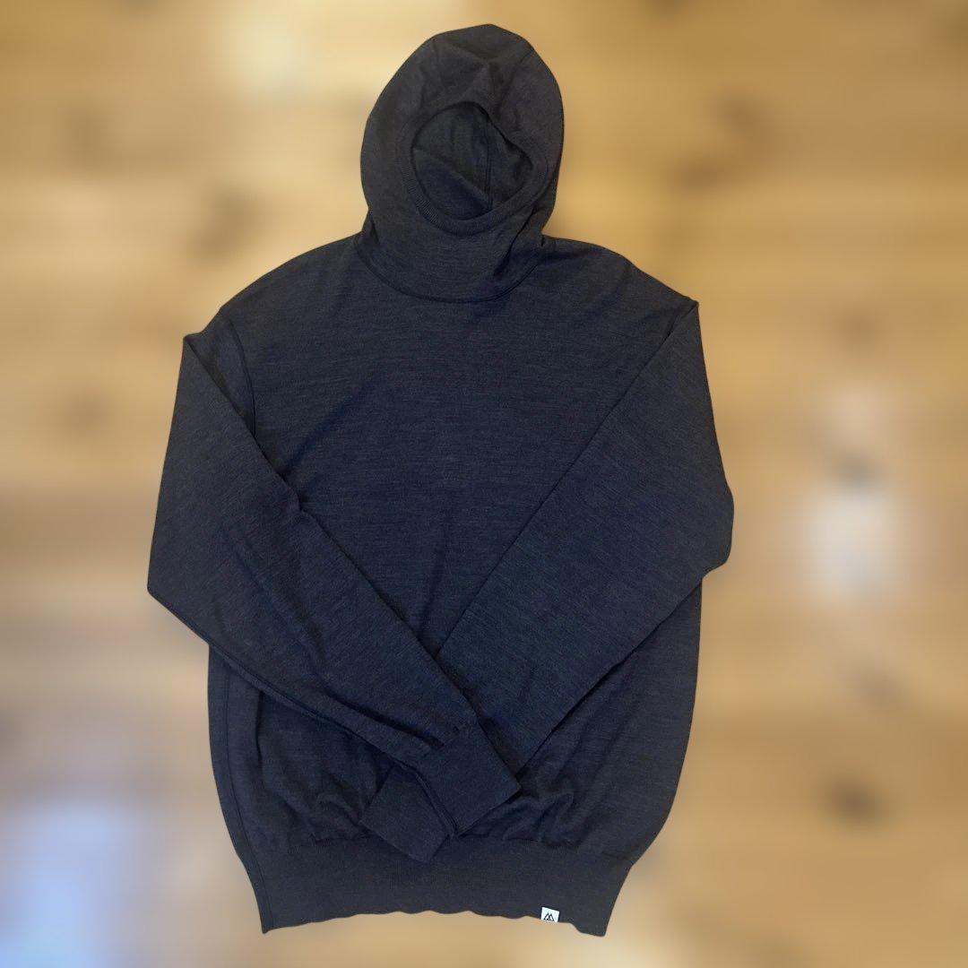 リッジ Merino PlaX Hooded Sweater XL