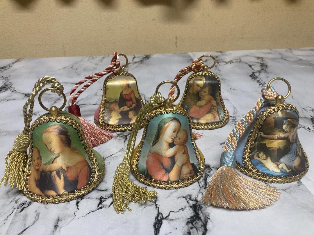 Reuge リュージュ クリスマスコレクターズ オルゴールベル 5個セット売り