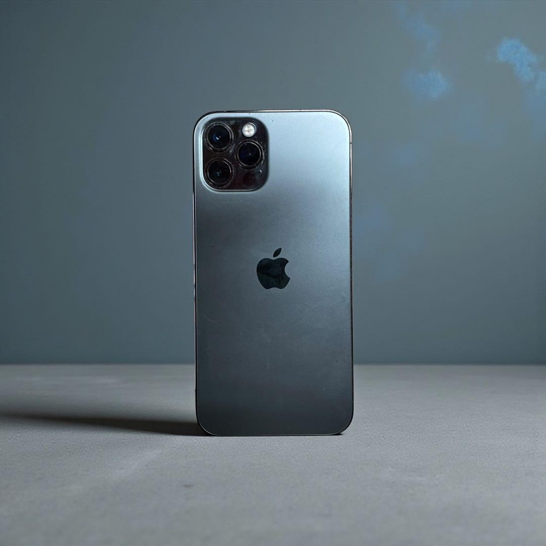 ◯iPhone12Pro 128GB グラファイト MGM53J/A 77%