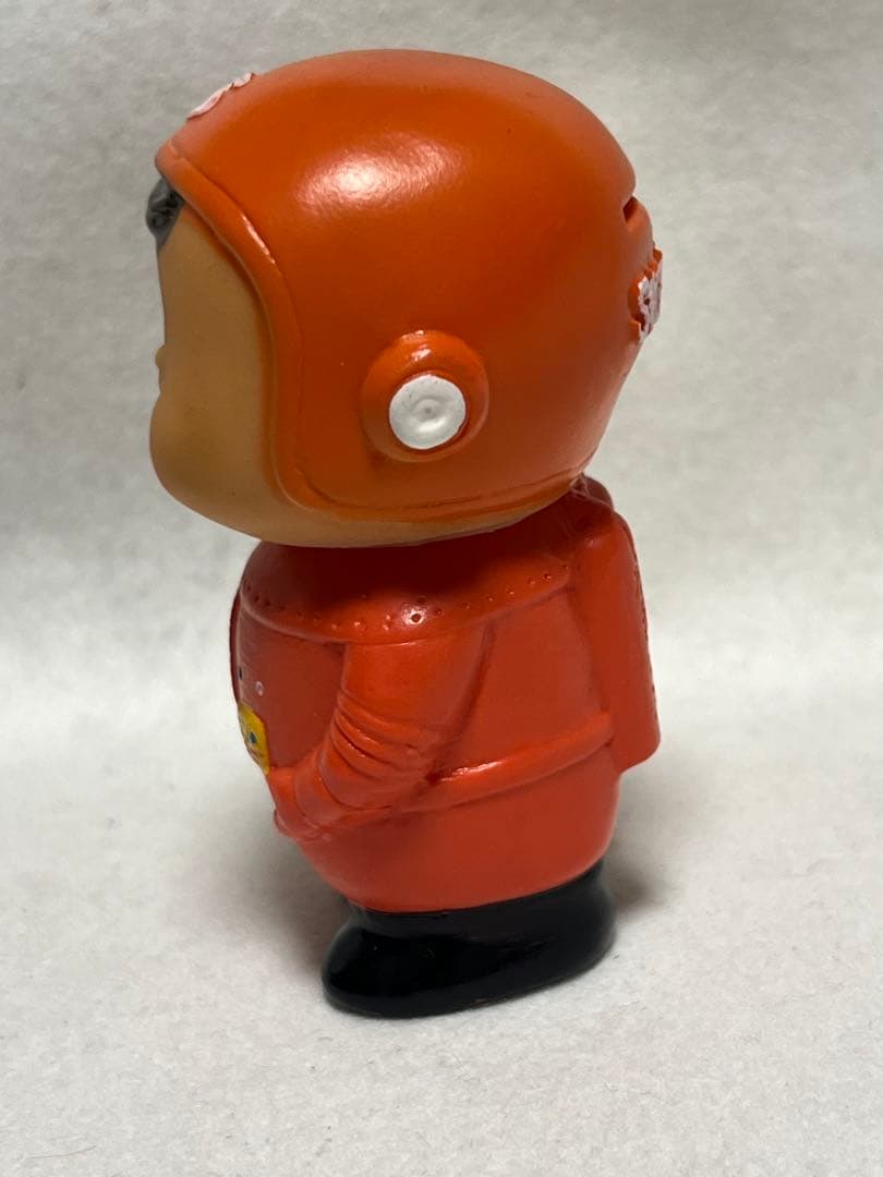 激レア　昭和レトロ　滋賀銀行　当時物　ソフビ　しがちゃん　貯金箱　宇宙服